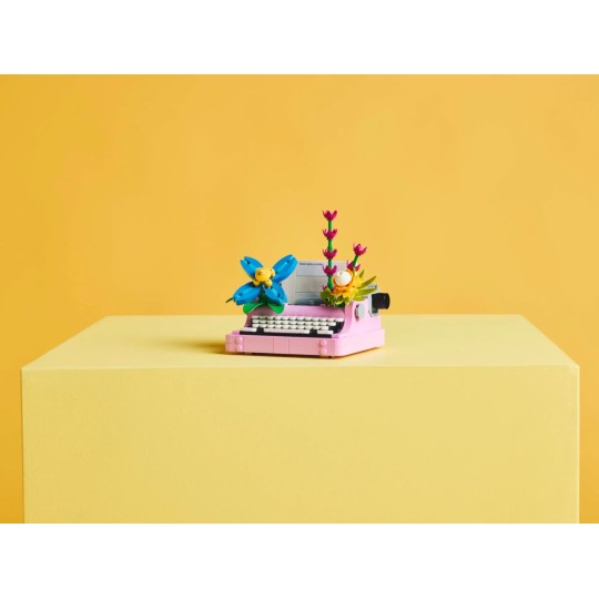 Lego Creator 31169 - La machine à écrire avec des fleurs