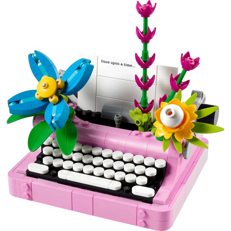 Lego Creator 31169 - La machine à écrire avec des fleurs