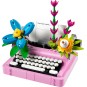 Lego Creator 31169 - La machine à écrire avec des fleurs