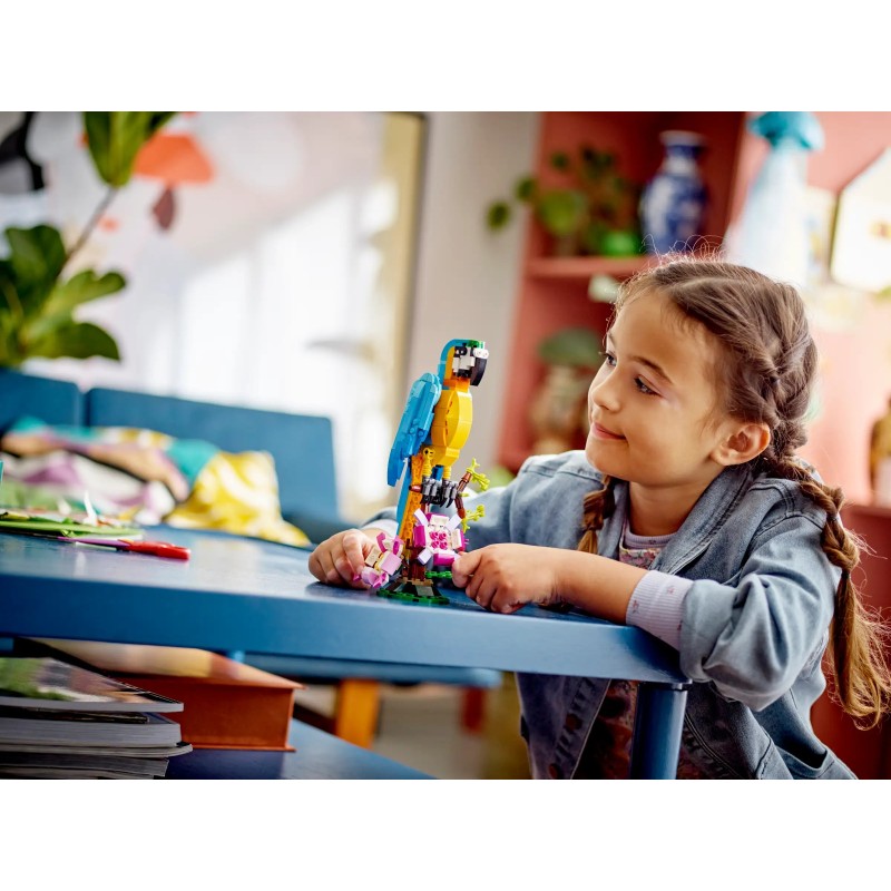 Lego CREATOR 31136 - Le perroquet exotique