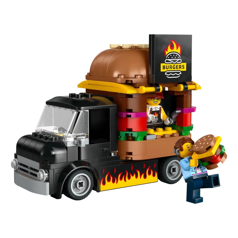 LEGO City 60404 : Le food-truck de burgers