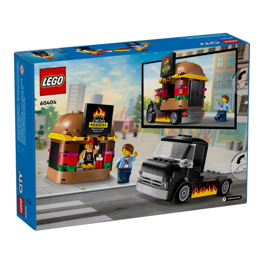 LEGO City 60404 : Le food-truck de burgers