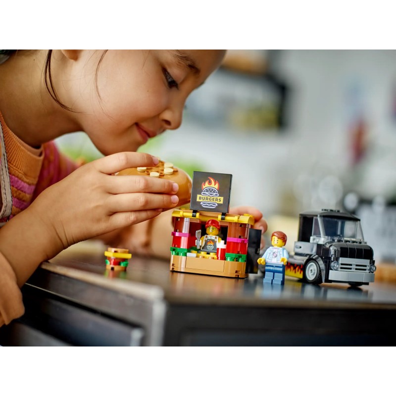 LEGO City 60404 : Le food-truck de burgers
