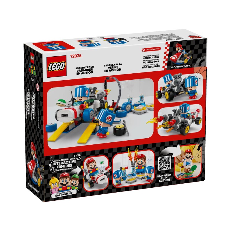 Lego Super Mario 72035 - Mario Kart – Le Garage de Toad