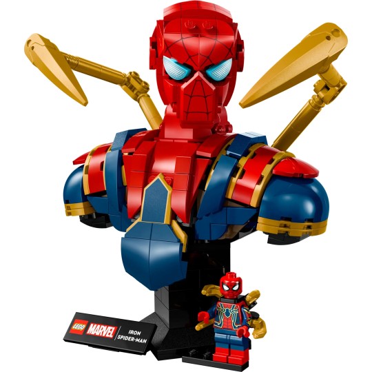 LEGO Marvel 76326 : Buste d’Iron Spider-Man