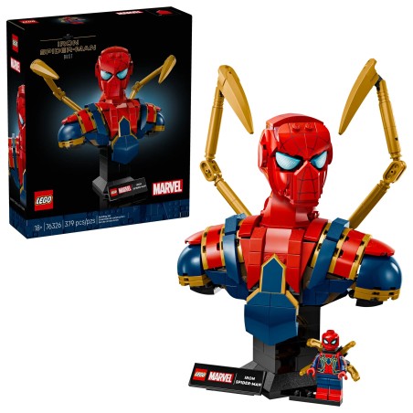 LEGO Marvel 76326 : Buste d’Iron Spider-Man