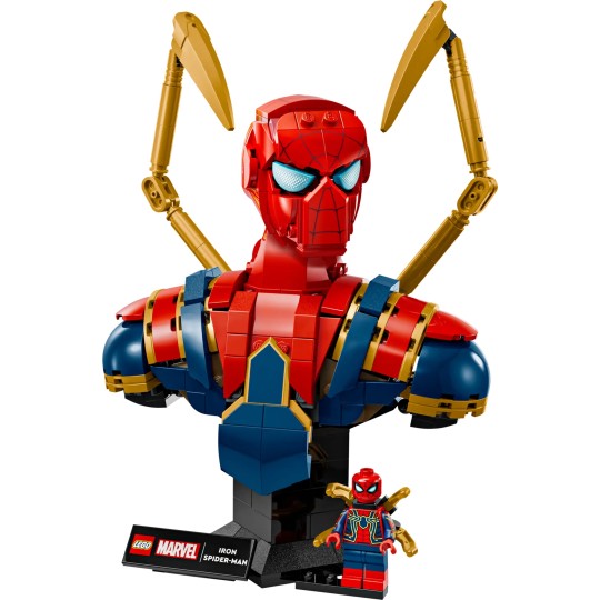 LEGO Marvel 76326 : Buste d’Iron Spider-Man