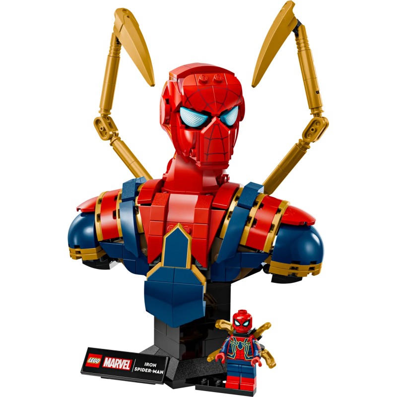 LEGO Marvel 76326 : Buste d’Iron Spider-Man