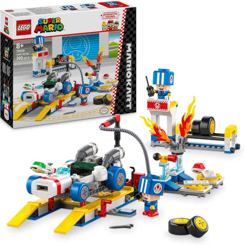 Lego Super Mario 72035 - Mario Kart – Le Garage de Toad