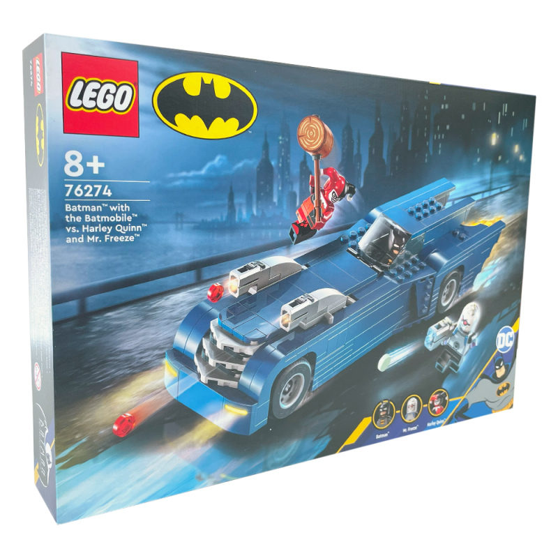 LEGO® 76274 - Batman - Batman™ avec la Batmobile™ contre Harley Quinn™ et Mr. Freeze™
