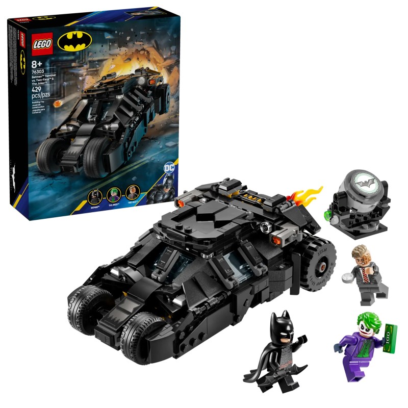 Lego Batman 76303 - La Batmobile Tumbler de Batman contre Double-Face et Le Joker
