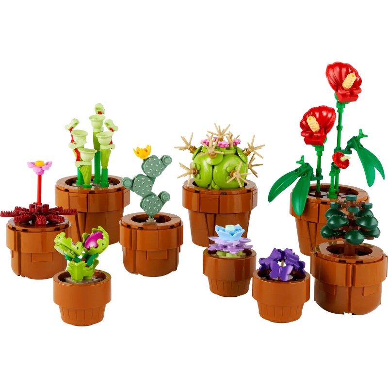 LEGO Icons 10329 : Les plantes miniatures