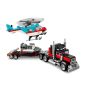 LEGO Creator 31146 : Le camion remorque avec hélicoptère