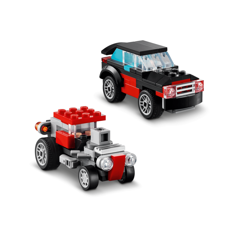 LEGO Creator 31146 : Le camion remorque avec hélicoptère