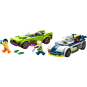 LEGO City 60415 : La course-poursuite entre la voiture de police et la super voiture