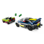 LEGO City 60415 : La course-poursuite entre la voiture de police et la super voiture