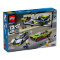 LEGO City 60415 : La course-poursuite entre la voiture de police et la super voiture