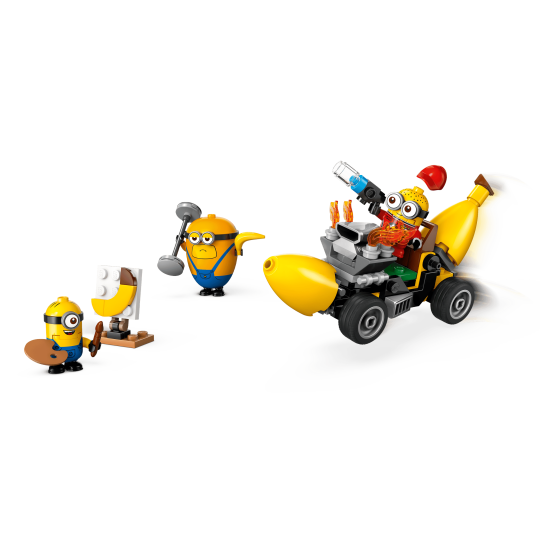 LEGO Moi, Moche et Méchant 75580 : Les Minions et la voiture-banane
