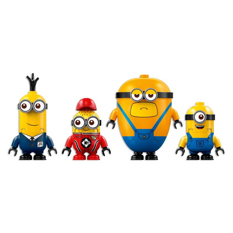 LEGO Moi, Moche et Méchant 75580 : Les Minions et la voiture-banane