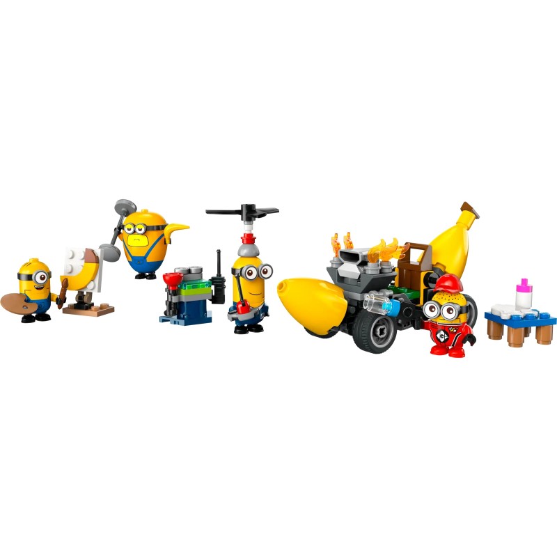 LEGO Moi, Moche et Méchant 75580 : Les Minions et la voiture-banane