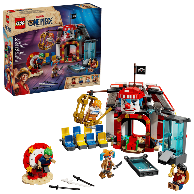 LEGO One Piece 75637 : Le chapiteau de Baggy le Clown