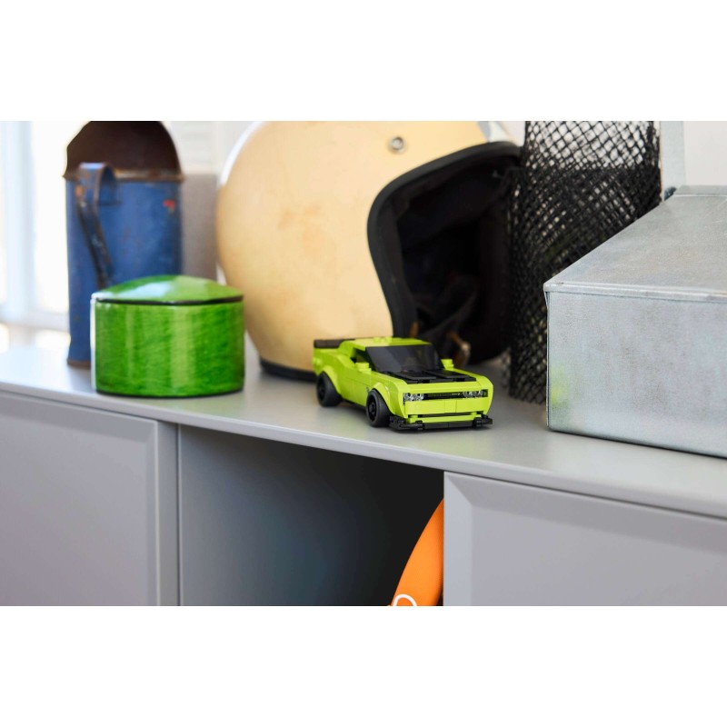 LEGO Speed Champions 77237 :  Voiture de sport Dodge Challenger SRT Hellcat