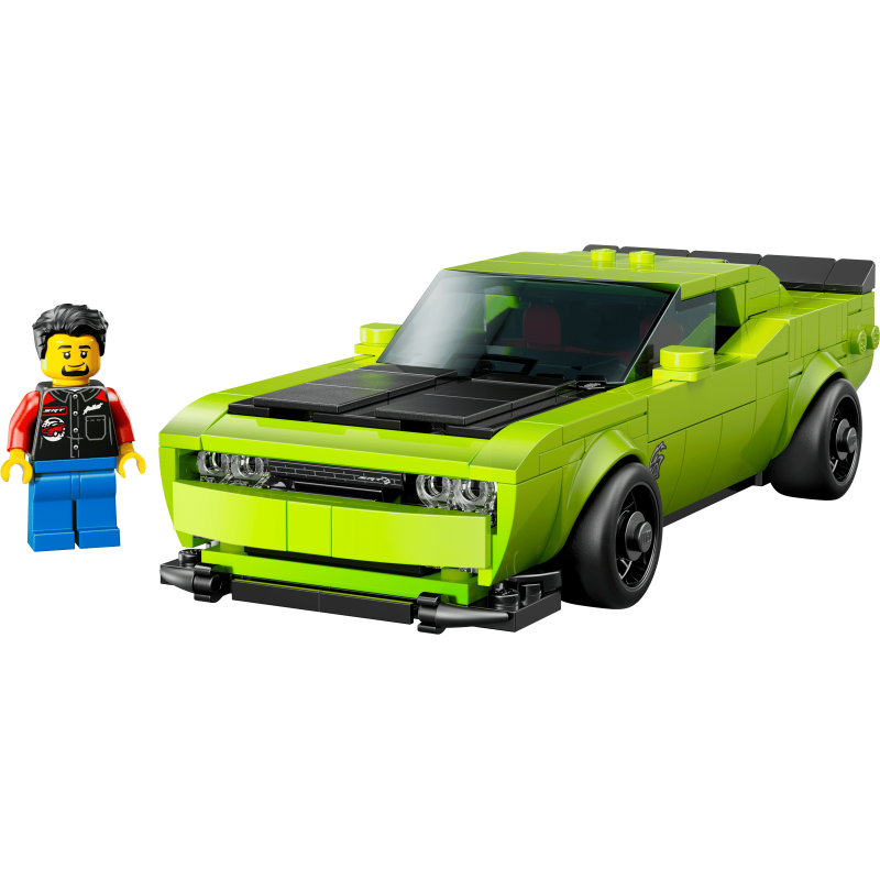 LEGO Speed Champions 77237 :  Voiture de sport Dodge Challenger SRT Hellcat
