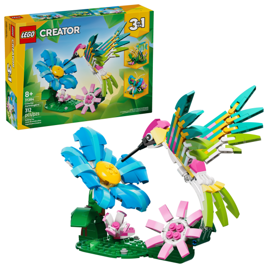 LEGO Creator 31384 : Animaux sauvages : le colibri coloré