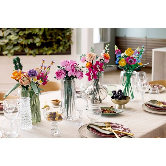 LEGO Botanical Collection 10374 : Le bouquet de roses roses