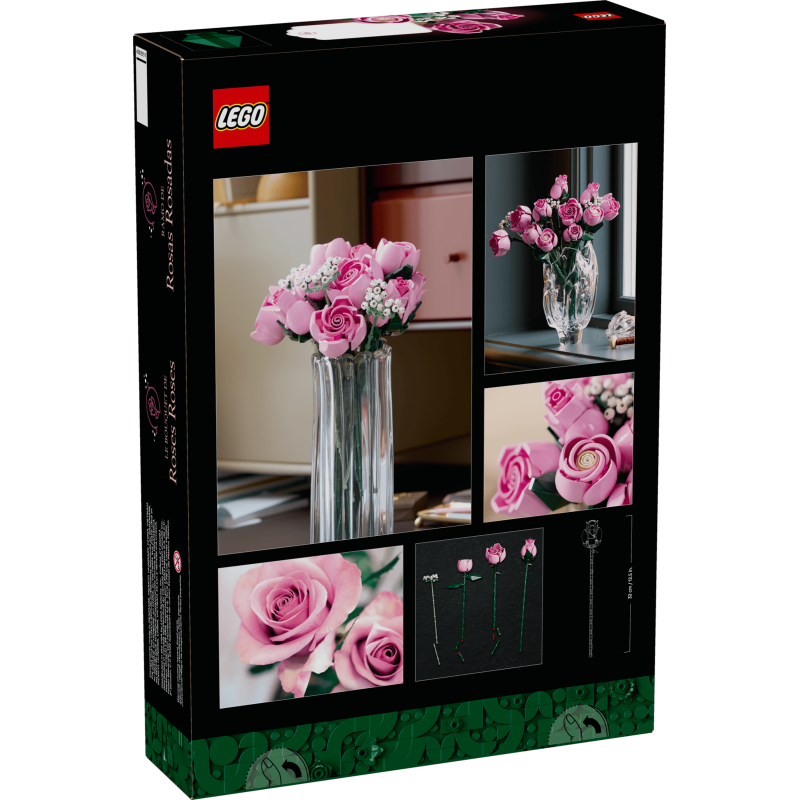 LEGO Botanical Collection 10374 : Le bouquet de roses roses