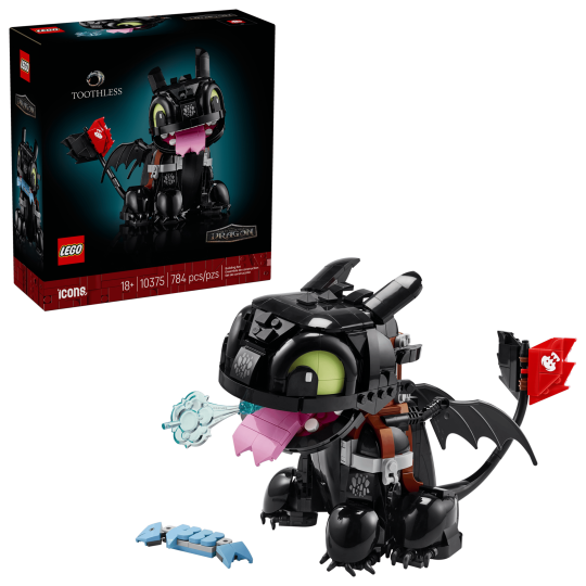 LEGO Icons 10375 : Dragons : Krokmou