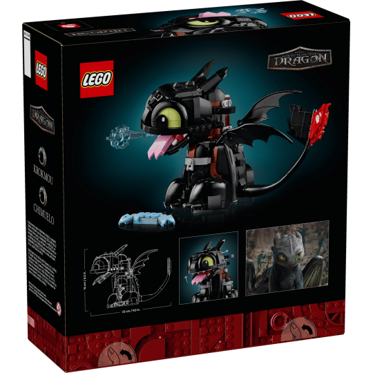 LEGO Icons 10375 : Dragons : Krokmou