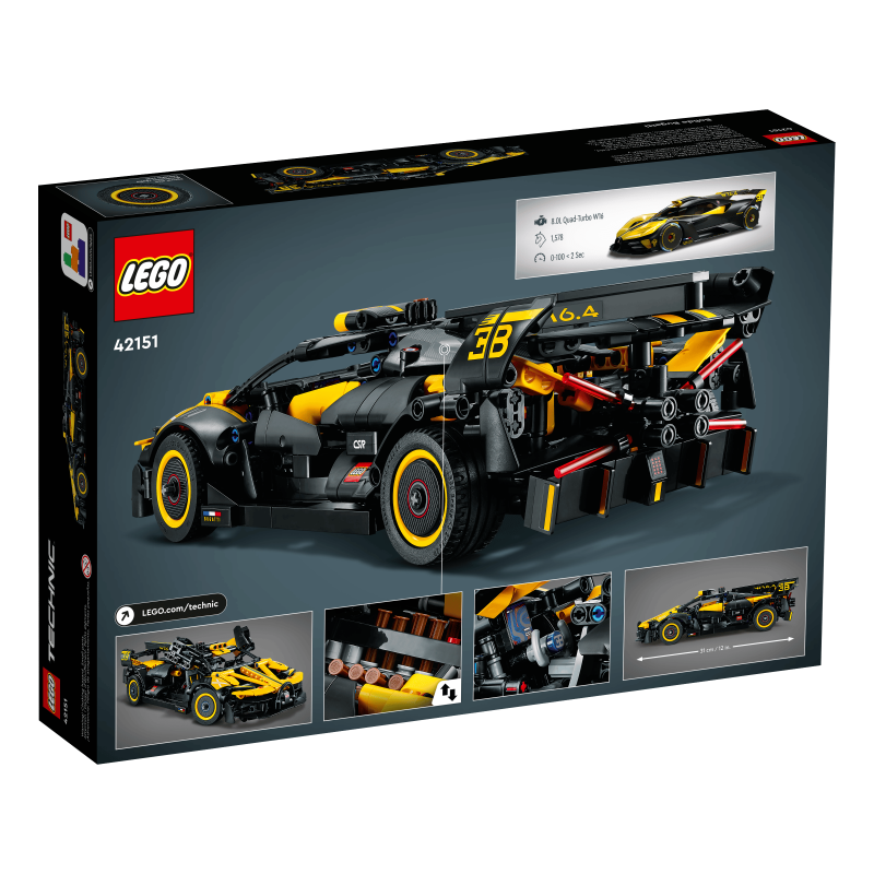 LEGO Technic 42151 : Le bolide Bugatti