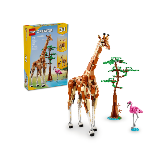 LEGO Creator 31150 : La Girafe - Les animaux sauvages du safari