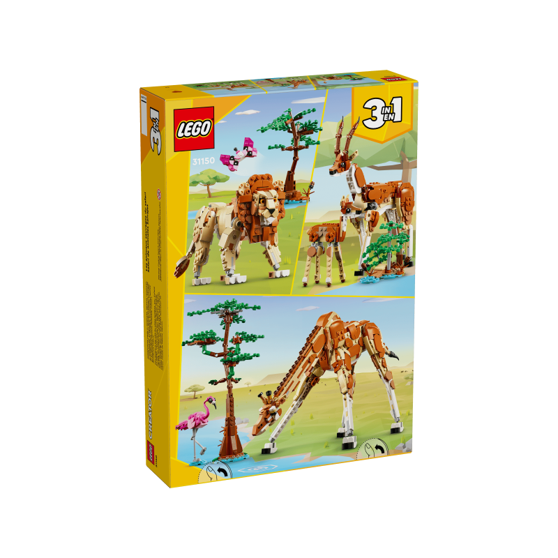 LEGO Creator 31150 : La Girafe - Les animaux sauvages du safari