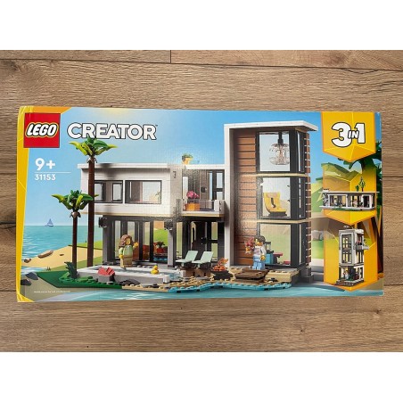 LEGO Creator 3-en-1 31153 La Maison Moderne | 3 modèles en 1 | villa contemporaine à construire | Soldes Promo Lego