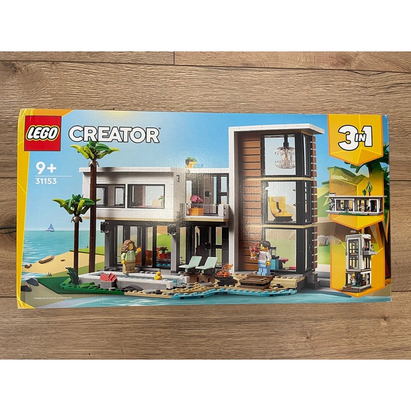 LEGO Creator 3-en-1 31153 La Maison Moderne | 3 modèles en 1 | villa contemporaine à construire | Soldes Promo Lego