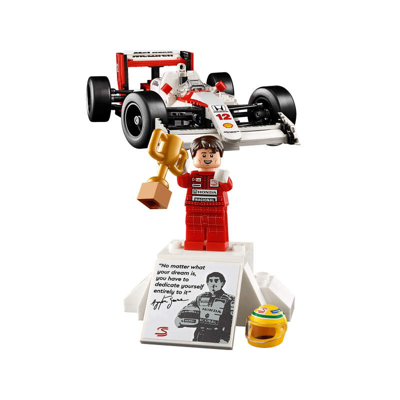 LEGO Icons 10330 : McLaren MP4/4 & Ayrton Senna