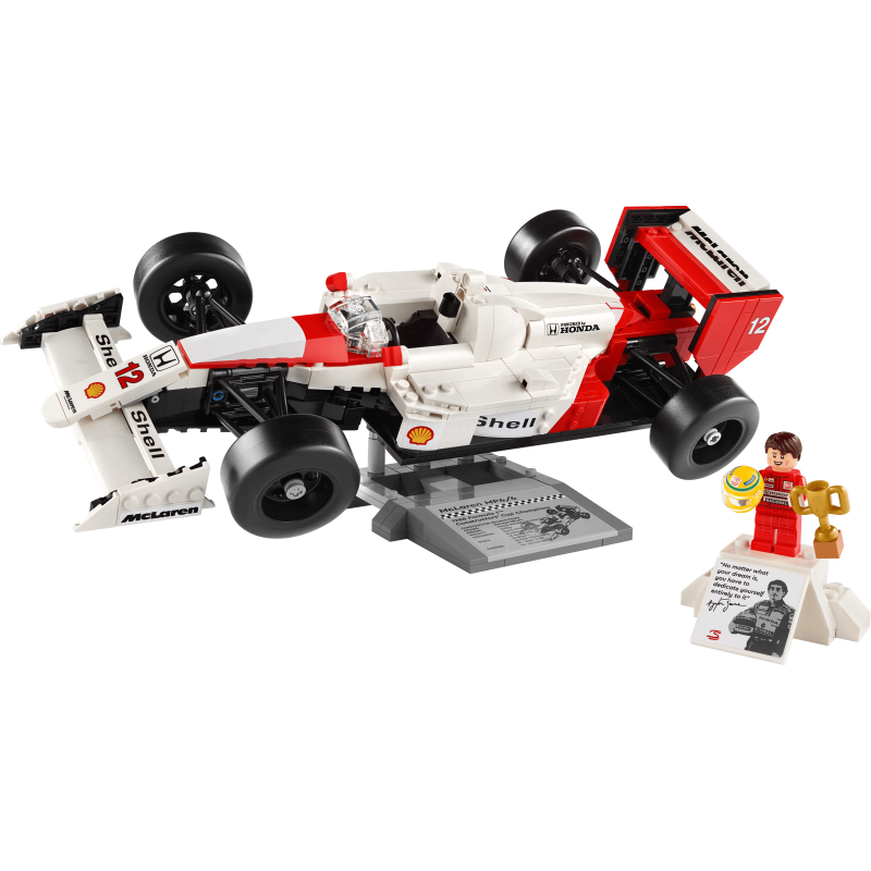 LEGO Icons 10330 : McLaren MP4/4 & Ayrton Senna