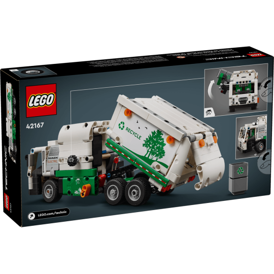 LEGO Technic 42167 : Mack LR Electric Camion poubelle
