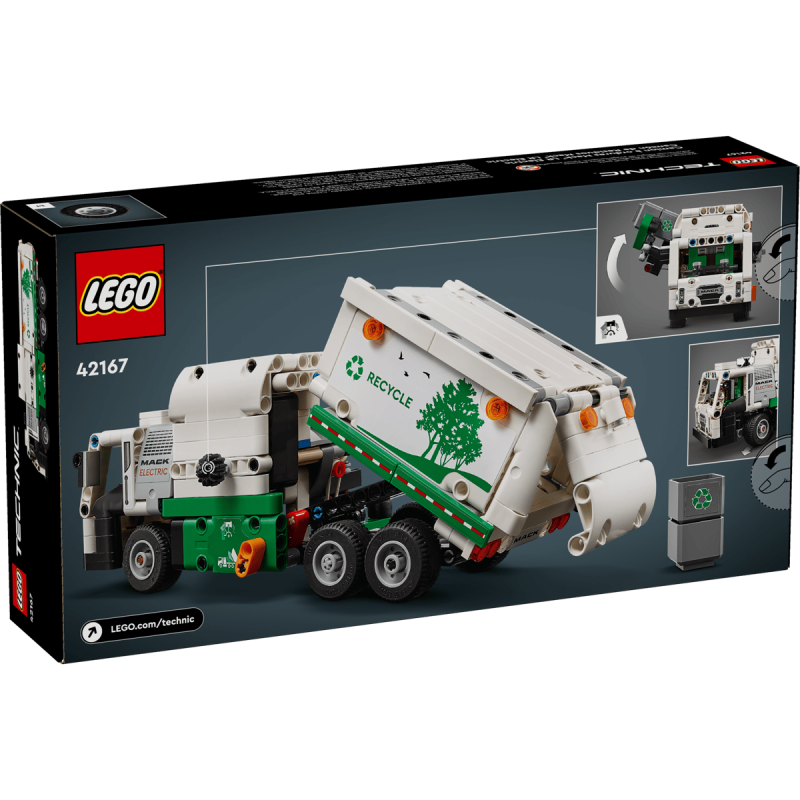 LEGO Technic 42167 : Mack LR Electric Camion poubelle