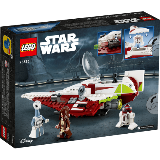 LEGO Star Wars 75333 : Le chasseur Jedi d’Obi-Wan Kenobi