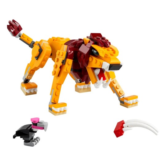 Le lion sauvage lego creator