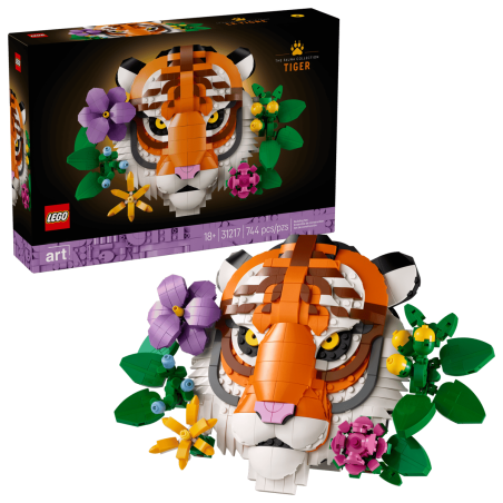 LEGO Art 31217 : La collection Faune - Le tigre