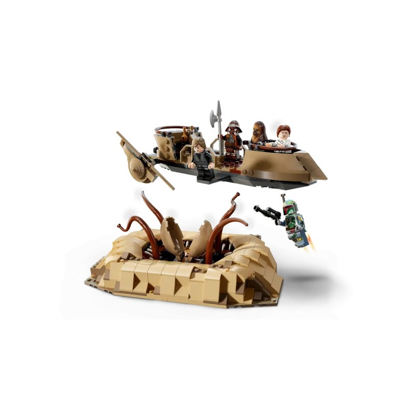 L’esquif du désert et la fosse du Sarlacc