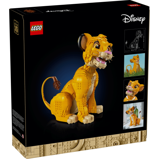 Lego Disney 43247 - Simba, le jeune Roi lion