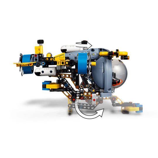 LEGO Technic 42201 : Le sous-marin de recherche en haute mer
