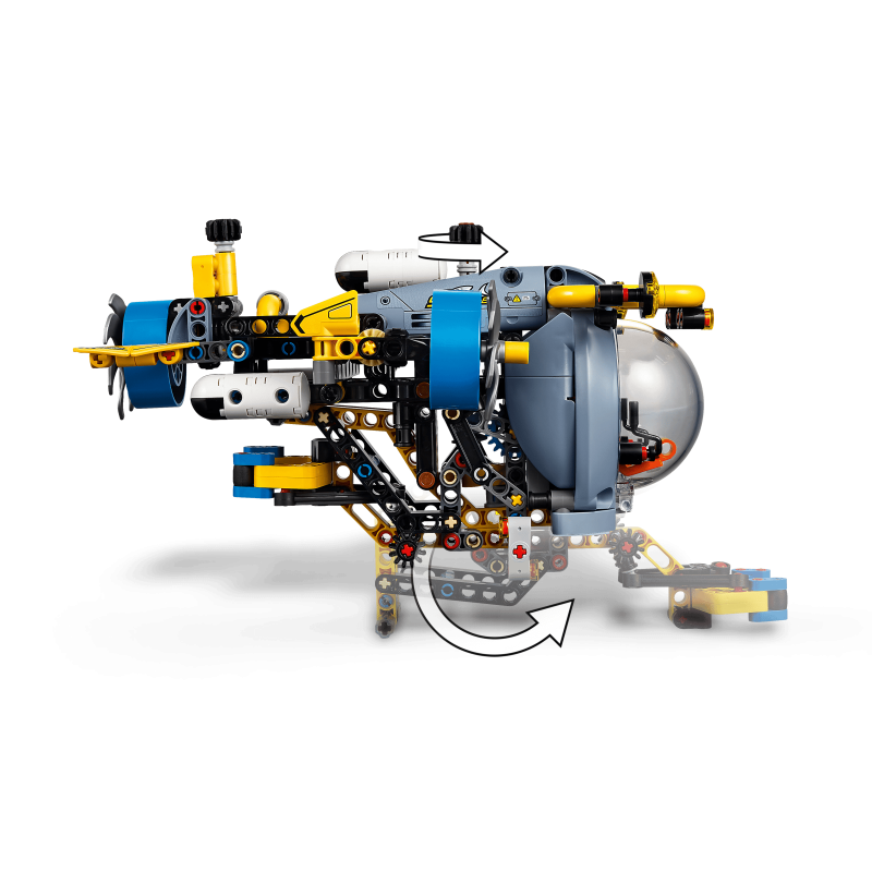 LEGO Technic 42201 : Le sous-marin de recherche en haute mer