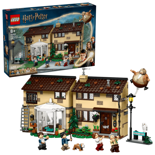 LEGO Harry Potter 76451 : Privet Drive : la visite de tante Marge