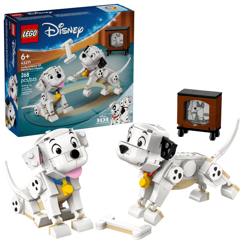 LEGO Disney 43271 : Lucky et Penny, les chiots des 101 Dalmatiens